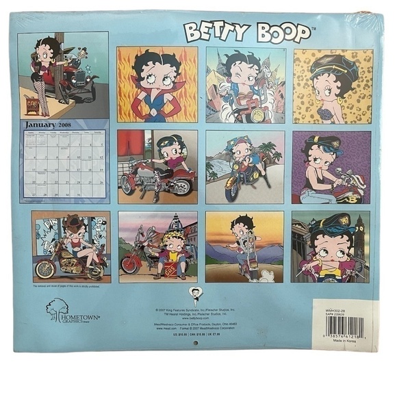 Betty Boop Other - Betty Boop 2008 16 Month Calendar